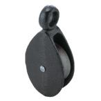 【建設荷役用品】コンドーテック 滑車 セミブロック(鋳物豆ブロック)車径38mm【522】