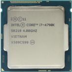 Yahoo! Yahoo!ショッピング(ヤフー ショッピング)在宅勤務応援★デスクトップPC用CPU INTEL Core　i7-4790K  4.00GHZ  SR219 インテル 増設CPU【送料無料】【美品】