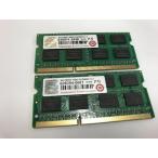 ★年末在庫処分★先行セール★数量限定★【中古良品】ノートPC用メモリ　Transcend DDR3 1066 PC3-8500S 4GB 2枚組　計8GB　増設メモリ【送料無料】