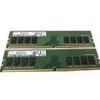 Yahoo! Yahoo!ショッピング(ヤフー ショッピング)【中古】デスクトップPC用メモリ　SAMSUNG PC4-2400T PC4-19200 DDR4 2400T 1R×8 8GB 2枚セット　16GB　288PIN【送料無料】NON-ECC