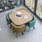会議用テーブル ミーティングテーブル ミーティングセット 新品テーブル 4人用  品質保証 ZY-16