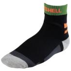 DexShell（デクシェル） SOCKS ランニング ブレイズオレンジ S