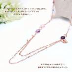 2連 ネックレス 読者モデル着用 薔薇 バラ 日本製 ロング レディース アクセサリー 上品 エレガント 入学式 卒業式 母の日 プレゼント 定番 人気