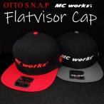 MCワークス　フラットバイザーキャップ