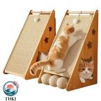  кошка коготь .. вертикальный .. Tama . треугольник форма стена .... коготь точить коготь полировальный коготь .. панель -тактный отсутствует аннулирование модный .. кошка кошка игрушка товары для домашних животных 