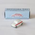OFFICINA-942 1/76 FIAT 500 SPORT 1958 オフィチーナ 942 フィアット チンクエチェント スポーツ ホワイト/レッド ◇ART1012