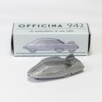 OFFICINA-942 1/76 Pininfarina PF-X (Fiat 1100 1960) オフィチーナ 942 ピニンファリーナ PF-X （フィアット 1100）シルバー ART2017