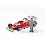 ブレキナ 1/87 フェラーリ 312 T2 1976 #21 フィギア付き BREKINA Ferrari 312 T2 G.Villeneuve ミニカー HOスケール