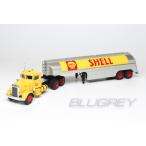  Brekina 1/87 Peter Bill to281 1955 ракушка автоцистерна грузовик Brekina Peterbilt Shell Tank Trailer HO шкала 