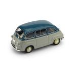 ブルム 1/43 フィアット 600 ムルティプラ 1A シリーズ 1956 ブルー / グレー BRUMM FIAT 600 MULTIPLA 1A SERIE