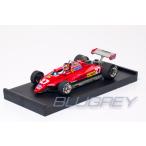 ブルム 1/43 フェラーリ F1 126C2 ジル ヴィルヌーブ フィギア付き 1982 サンマリノGP BRUMM FERRARI GILLES VILLENEUVE