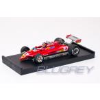 ブルム 1/43 フェラーリ F1 126C2 ジル ヴィルヌーブ フィギア付き 1982 ブラジルGP BRUMM FERRARI GILLES VILLENEUVE