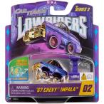 CarTuned 1/64 Lowrider серии 3-2 Chevrolet Impala SS 1967 LED neon hopper шасси Lowriders SHOW GLOW