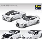 エラカー 1/64 リバティーウォーク レクサス LC500 パールホワイト Era Car LEXUS LB Works LC500