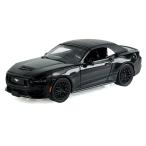  зеленый свет 1/64 Ford Mustang GT с откидным верхом 2024 черный Bandit Greenlight Ford Mustang