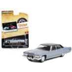 グリーンライト 1/64 キャデラック ドゥビル セダン 1972 ライトブルー GREENLIGHT Vintage AD Cars Ser 7 Cadillac DeVille ミニカー