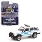 グリーンライト 1/64 ジープ チェロキー 1993 NYPD ニューヨークポリス Greenlight Hot Pursuit Jeep Cherokee パトカー ミニカー