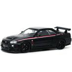 イノモデル 1/64 日産 スカイライン GT-R (R34) ニスモ R-TUNE ブラック Inno64 NISSAN SKYLINE NISMO BLACK