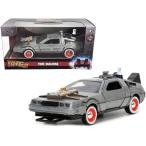 JADA TOYS 1/32tero Lien задний tu The Future III Back To The Future Part III Delorean миникар 