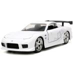 JADA TOYS 1/32 The Fast and The Furious Mazda RX-7 FD 1993 белый HKS Mazda Fast &amp; Furious