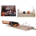 JADA TOYS ナノ ワイルドスピード レースシーン 踏切 ジオラマ  ダッジ チャージャー / トヨタ スープラ Fast & Furious ミニカー