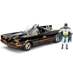 JADA TOYS 1/24 バットモービル バットマン&amp;ロビン フィギア クラシックTVシリーズ 1966 Batmobile Batman &amp; Robin Figures