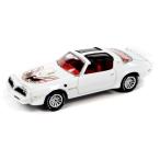 Johnny Lightning 1/64 Pontiac fire bird Trans Am белый Pontiac Firebird Trans Am