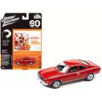 Johnny Lightning 1/64 скрепление машина AMC Hornet 1974 красный Johnny Lightning AMC Hornet " 007 желтый золотой ружье . иметь мужчина " миникар 