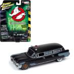 Johnny Lightning 1/64 призрак Buster z Cadillac pliekto черный Ghostbusters Cadillac Ambulance миникар 