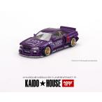 Kaido House x Mini GT 1/64 日産 GT-R (R34) 街道ワークス V1 Kaido Works ミニカー