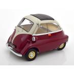 KK-Scale 1/12 BMW ISETTA イセッタ 250 1959 ダークレッド/ライトグレー ミニカー バブルカー KKDC120045