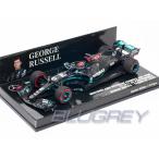 ミニチャンプス 1/43 メルセデス F1 W11 #63 ジョージ・ラッセル サクヒールGP 2020 MINICHAMPS Mercedes George Russell