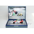  Minichamps 1/43 McLAREN Ford MP4/8se автобус коричневый n*beteru Imora Senna Tribute 2024 фигурка & флаг 