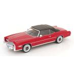 MCG 1/18 Cadillac Eldorado с откидным верхом 1976 красный Cadillac Eldorado Convertible