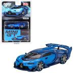 MINI GT 1/64 ブガッティ ビジョン グランツーリスモ ブルー Bugatti Vision Gran Turismo LHD MGT00266