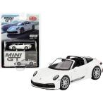 MINI GT 1/64 ポルシェ 911 992 タルガ 4S ホワイト PORSCHE 911 992 TARGA MGT00332-MJ