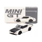 MINI GT 1/64 Nissan Skyline Ken&Mary 1973 белый Liberty walk Nissan Skyline LBWK миникар 