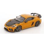 ノレブ 1/18 ポルシェ 718 ケイマン GT4 RS ヴァイザッハパッケージ 2023 バハマイエロー NOREV PORSCHE Cayman