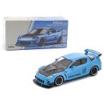 POP RACE 1/64 マツダ RX-8 RE雨宮 ライトブルー Mazd