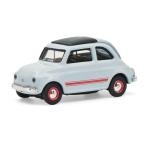 シュコー 1/87 フィアット 500 チンクエチェント スポーツ グレー Schuco FIAT 500 Sport 452659400