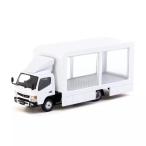 ターマックワークス 1/64 三菱ふそう キャンター ディスプレイ トラック ホワイト Tarmac Fuso Center Mobile Display Truck