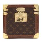 LOUIS VUITTON Louis Vuitton монограмма bo ватт fla темно синий ящик для косметики косметика кейс жесткий чехол твердый багажник M21828