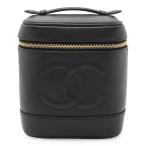 CHANEL Chanel здесь Mark косметичка ручная сумочка косметичка cosme сумка черная икра s gold кожа черный чёрный Gold металлические принадлежности A01998