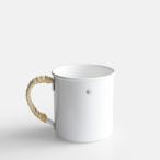 GLOCAL STANDARD PRODUCTS / TSUBAME RATTAN MUG M (White) | ツバメラタンマグカップ/グローカルスタンダードプロダクツ/琺瑯/燕/キャンプ/アウトドア | 117527