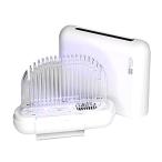 ショッピングマスクケース 充電式マスク除菌ケース 立体マスク対応 MEDIK ULTRAWAVE type:A+C Wの力で強力除菌 10分で除菌＆乾燥 ホワイト MDK-M03WH 送料無料