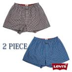 Yahoo! Yahoo!ショッピング(ヤフー ショッピング)【大きいサイズ】【メンズ】 Levi's 2Pチェックトランクス グレー系×ブルー系 1149-2215-1 [3L・4L・5L・6L]