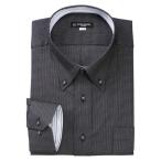 大きいサイズ メンズ HIROKO KOSHINO HOMME B.D長袖シャツ ブラック 1177-7152-1 3L 4L 5L 6L 7L 8L