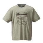 大きいサイズ メンズ Marmot ヘザーカウボーイキャンプ半袖Tシャツ ライトカーキ 1178-7206-3 3L 4L 5L 6L