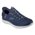 大きいサイズ メンズ SKECHERS スニーカー SLIP-INS SUMMITS-HIGH RANGE ネイビー 1240-4260-1 30 31 32