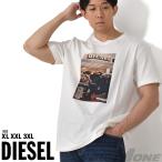 大きいサイズメンズDIESELディーゼルプリント半袖TシャツT-DIEGO...